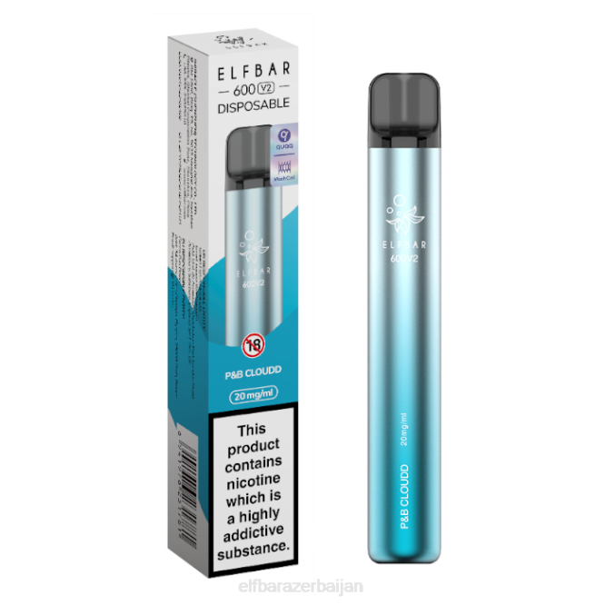 ELFBAR 600V2 Disposable Vape - 20mg P06N25 P&B Cloud