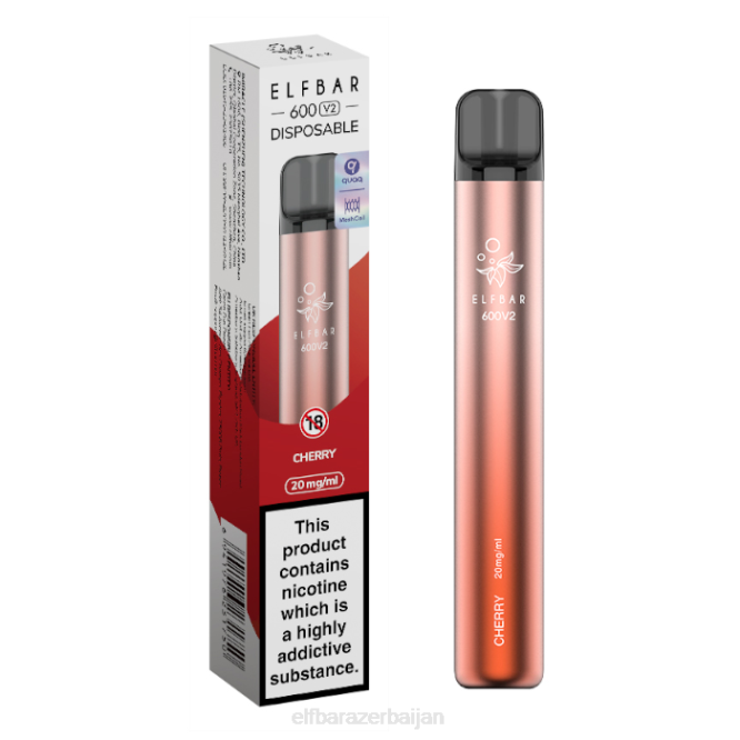 ELFBAR 600V2 Disposable Vape - 20mg P06N26 Rinbo Cloudd