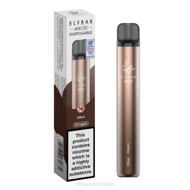 ELFBAR 600V2 Disposable Vape - 20mg P06N6 Cola