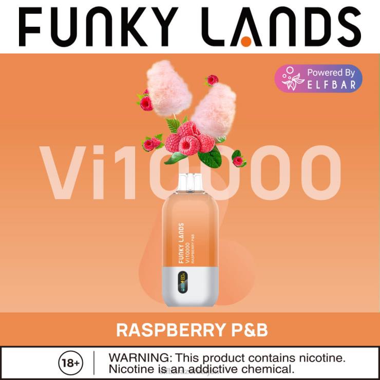 FFH2V161 ELFBAR Funky Lands Disposable Vape Vi10000 Puffs Strawberry Kiwi