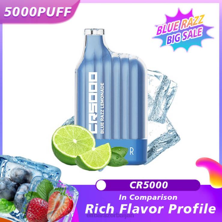 FFH2V19 ELFBAR Best Flavor Disposable Vape CR5000 Blue Razz Blue Razz Lemonade