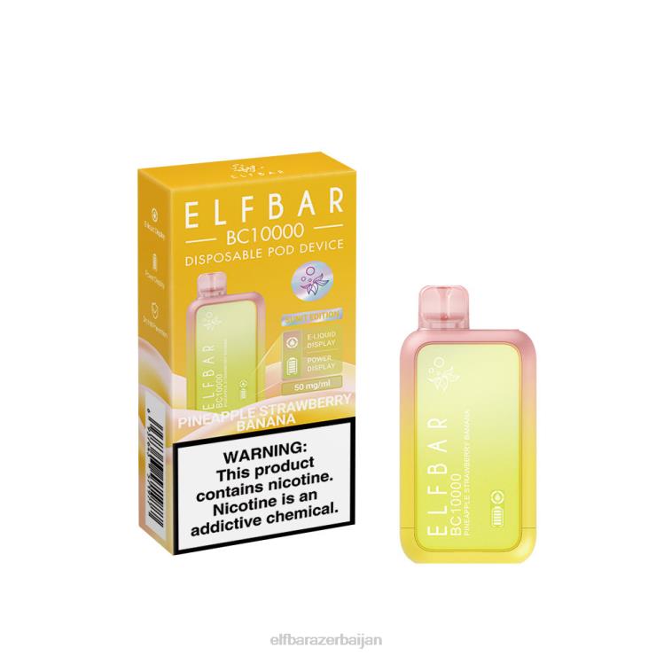 FFH2V38 ELFBAR Disposable Vape New BC10000 10000Puffs Cherry Watermelon