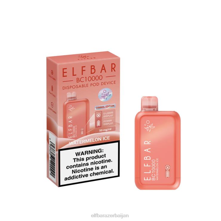 FFH2V53 ELFBAR Disposable Vape New BC10000 10000Puffs Peach Ice