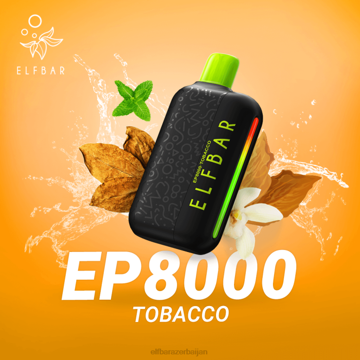 FFH2V61 ELFBAR Disposable Vape New EP8000 Puffs Tobacco