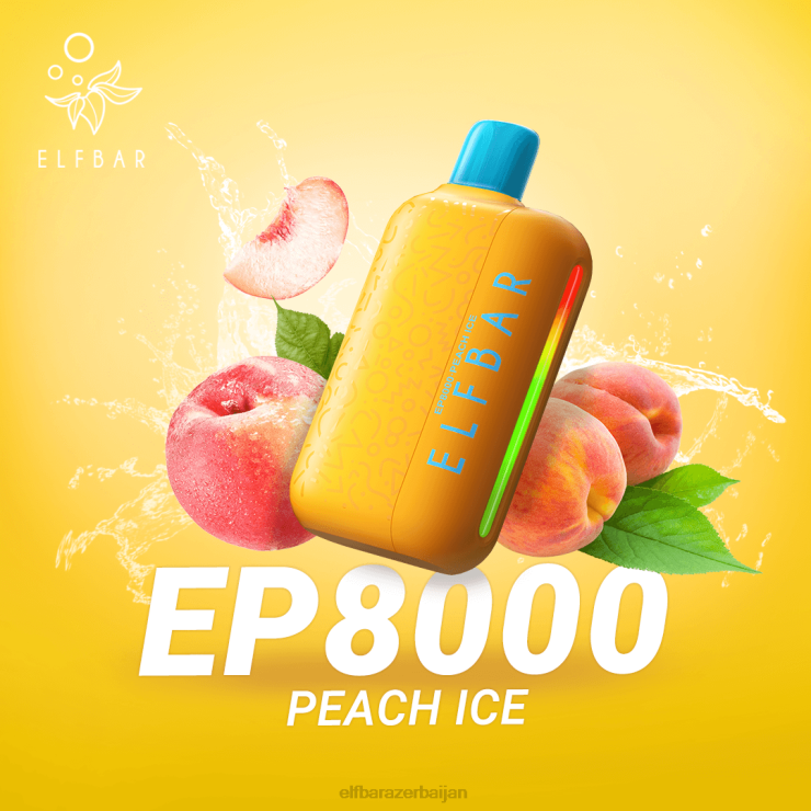 FFH2V68 ELFBAR Disposable Vape New EP8000 Puffs Double Mango