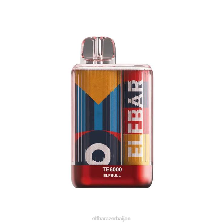 FFH2V84 ELFBAR Disposable Vape TE6000 Puffs Kiwi Passion Fruit Guava