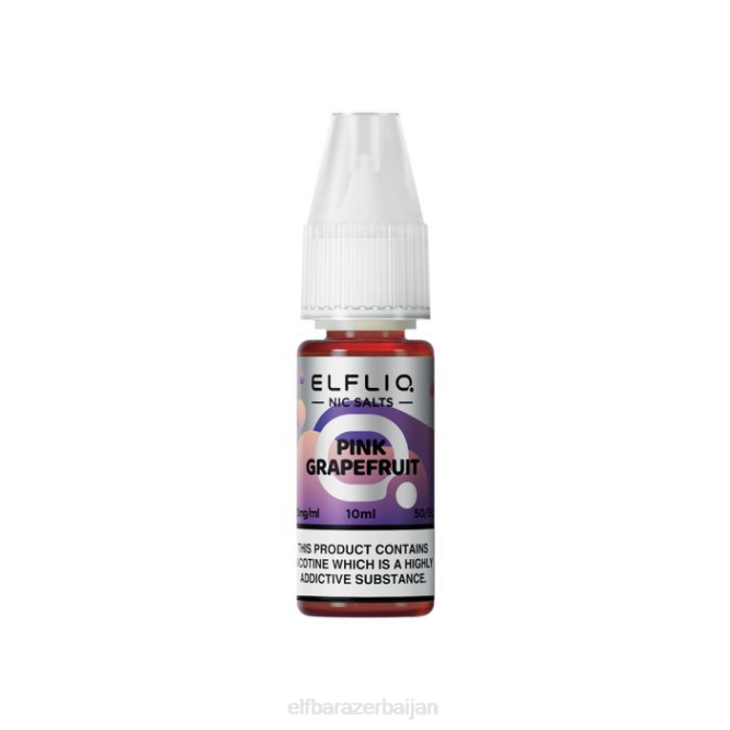 ELFBAR ELFLIQ Pink Grapefruit Nic Salts - 10ml-10 mg/ml P06N202