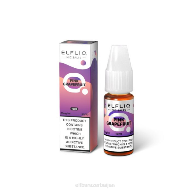 ELFBAR ELFLIQ Pink Grapefruit Nic Salts - 10ml-20 mg/ml P06N203