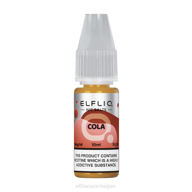 ELFBAR ElfLiq Nic Salts - Cola - 10ml-5mg P06N193