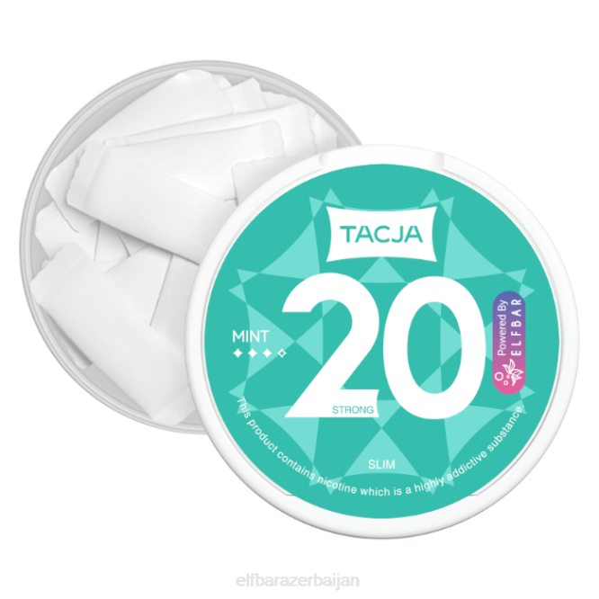 ELFBAR TACJA Nicotine Pouch - Mint - 1PK-18mg/g P06N232