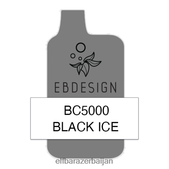 2NPDV56 ELFBAR Black Ice 5000 Consumer - Single