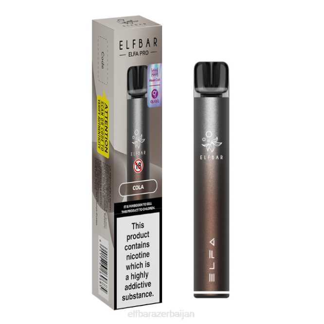 ELFBAR ELFA PRO Pod Kit - Rechargeable P06N66 Aurora Blue + Kiwi Passion Fruit Prefilled Pod