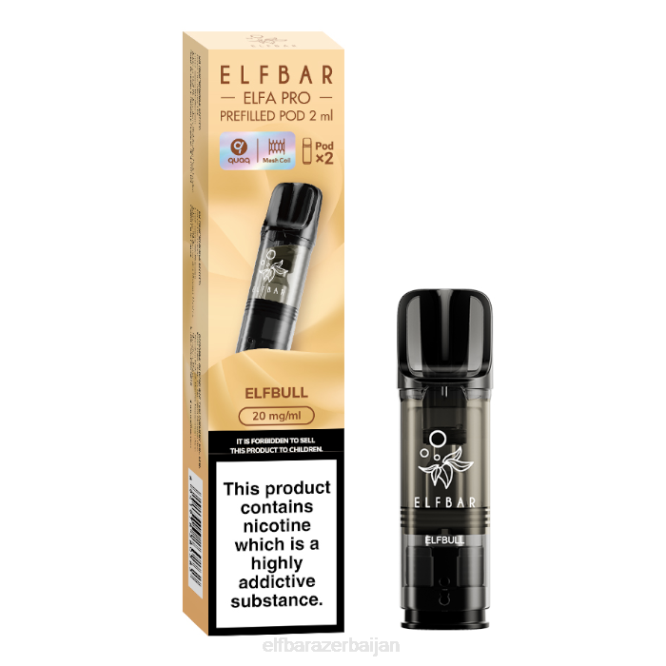 ELFBAR ELFA PRO Prefilled Pods - 20mg - 2PK P06N101 Elf Turbo