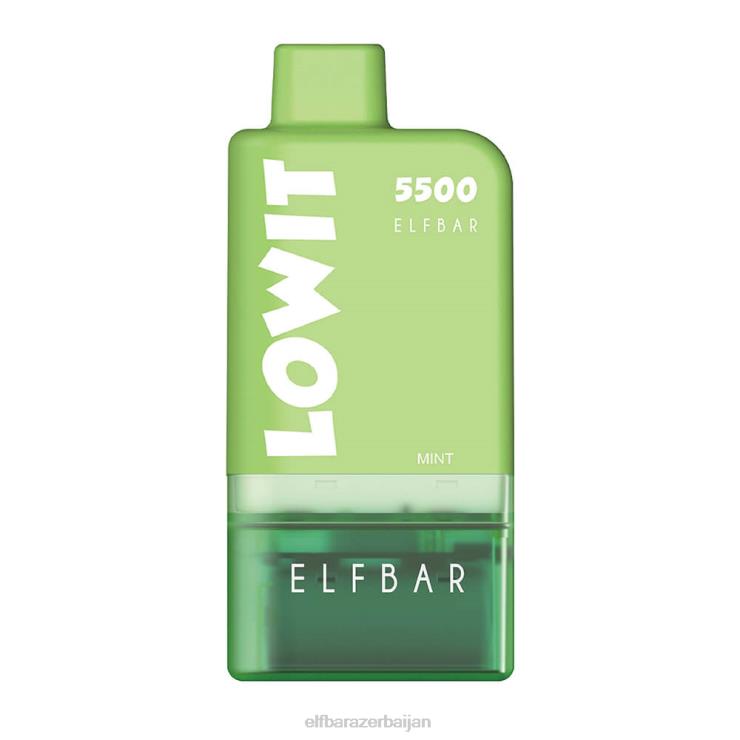 FFH2V127 ELFBAR Prefilled Pod Kit LOWIT 5500 2%Nic Mint